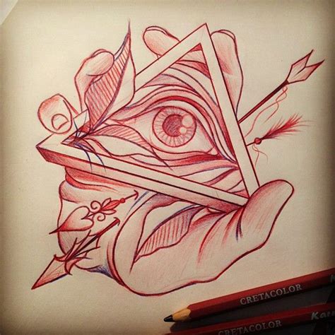 This tutorial provides simple but powerful tips on drawing a realistic eye using pen and ink shading techniques. #Tattoos #Tattoo #TattooFlash #AllSeeingEye | All seeing ...
