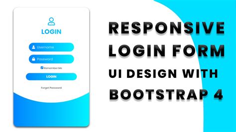 Login Form Design In Bootstrap 4 Modal Html And Css Code4education