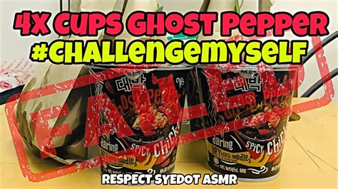 Daebak noodles' ghost pepper spicy chicken instant noodle has been dubbed (by themselves) as the spiciest instant noodles in malaysia. 1st Time 4x Cups Daebak Ghost Pepper Noodles Challenge ...