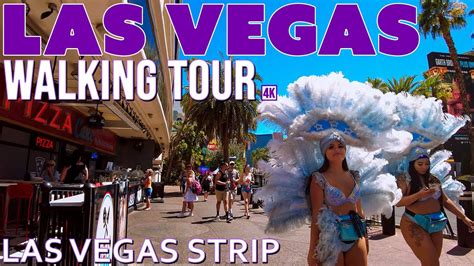 Las Vegas Strip Walking Tour 7823 300 Pm Youtube