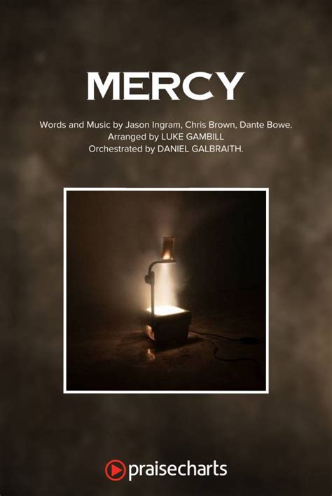 Mercy Sing It Now SATB Sheet Music PDF Maverick City Music Elevation Worship Chris Brown