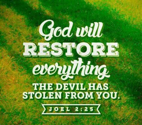 God Is A God Of Restoration Heavenly Treasures Ministry