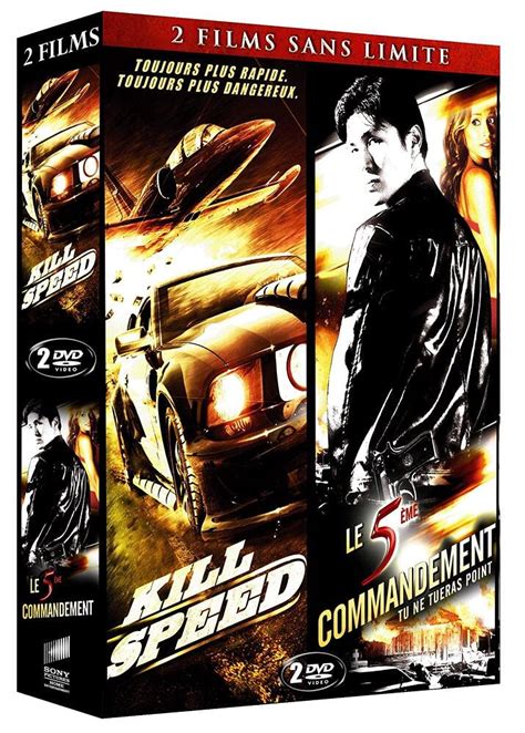 2 Films Sans Limite Kill Speed Le 5ème Commandement Amazonit