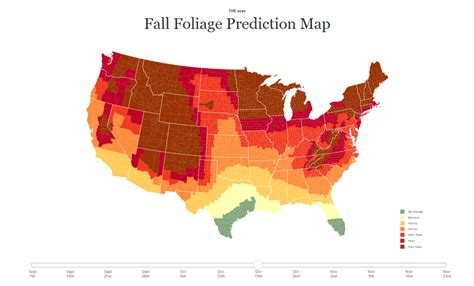Ready For Fall Use These Fall Foliage Maps To Prepare