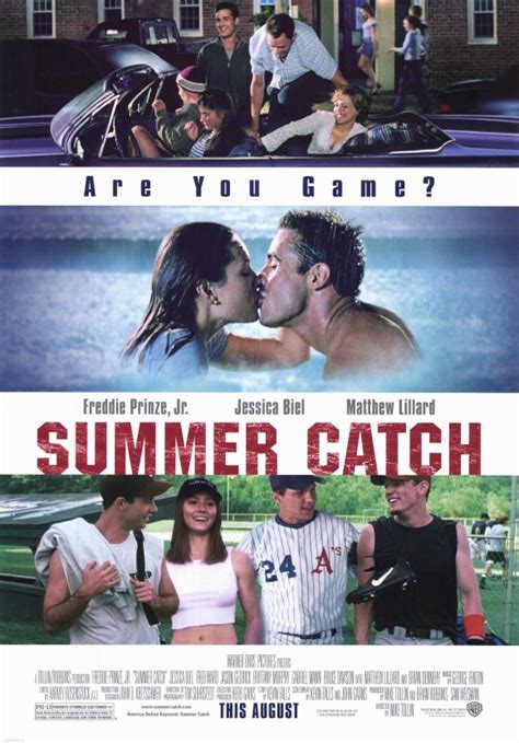 While pursuing his dream of becoming a major league baseball player, a working class boy (prinze) falls for a. Summer Catch Movie Posters From Movie Poster Shop