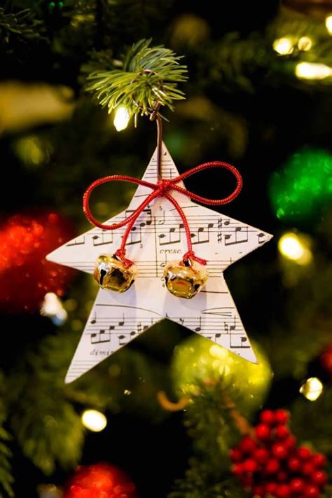 Music Star Ornament Music Christmas Ornaments Student