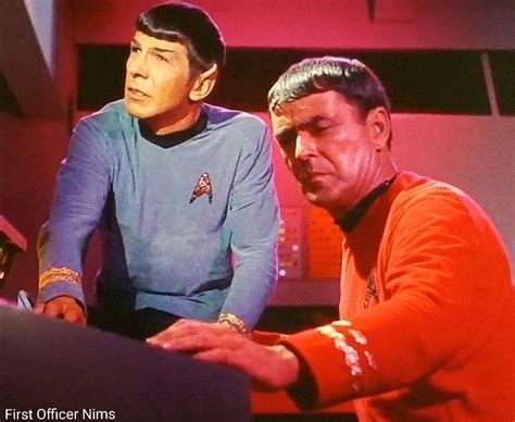 The Naked Time S E Star Trek Tos Leonard Nimoy Spock First Officer Nims Scotty Star
