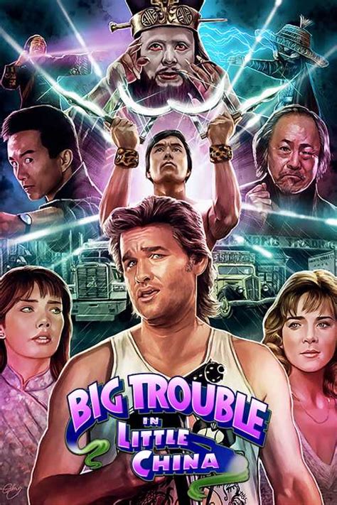 Big Trouble In Little China 1986 Antcar11 The Poster Database Tpdb
