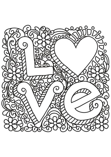 Here we have give you all the sayings and quotes coloring pages that can be used for adults too. Live Love Laugh Coloring Pages at GetColorings.com | Free ...