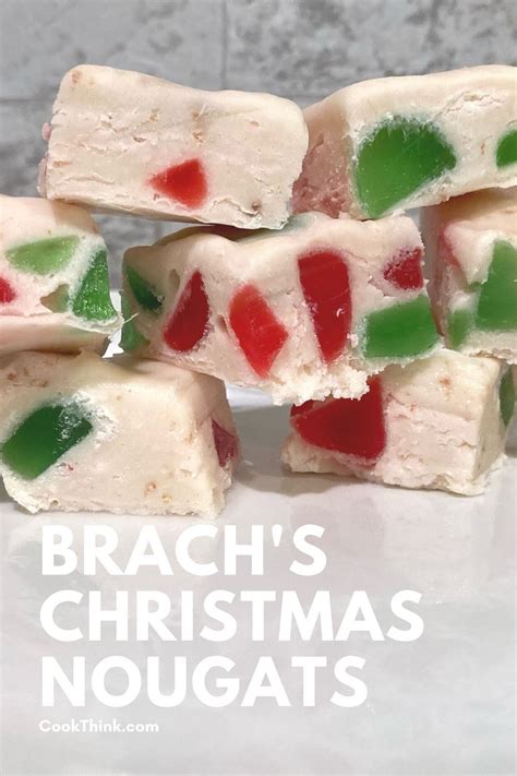 Easy Brachs Christmas Nougats With Peppermint Gumdrop Recipe Easy