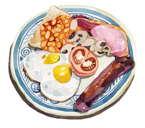 Breakfast Food Illustrations Holly Exley Illustration