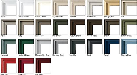 Pella's Aluminum Cladding is available in 27 colors on ...