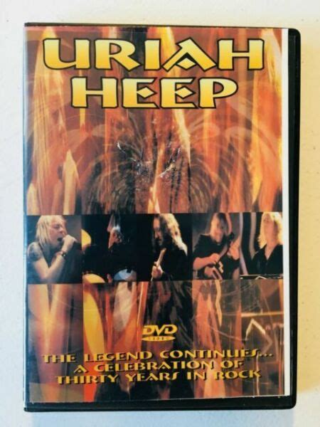 Uriah Heep 30 Years In Rock Dvd 2001 Live Concert Songs For Sale