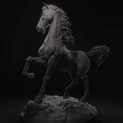 Yianni Papazis Horse Sculpt
