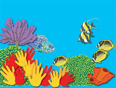 Build Your Own Coral Reef Mural Great For A Combo Of Art And Science