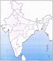 Education: On the outline map of India name and mark the following: