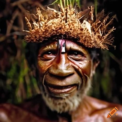 Portraits Of People From Papua New Guinea