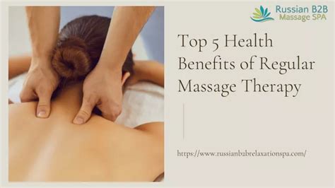 ppt top 5 health benefits of regular massage therapy powerpoint presentation id 11030089