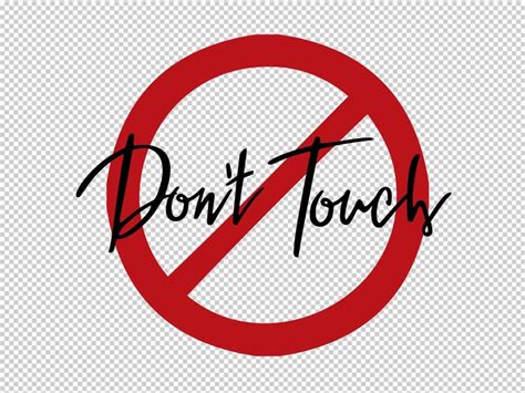 Don T Touch Me Warning Sign Svg Png Clipart Svg Transparent Silhouette