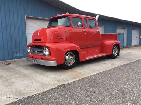 1956 Ford C600 Quad Cab Ford Ford Trucks Automobile