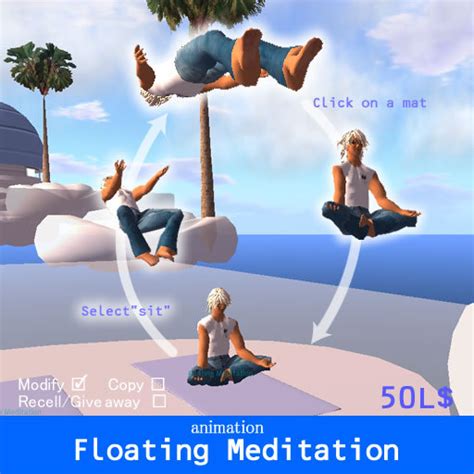 Second Life Marketplace Floating Meditation