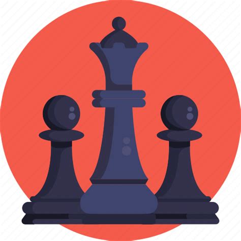 Chess Piece Pawn Queen Game Icon Download On Iconfinder