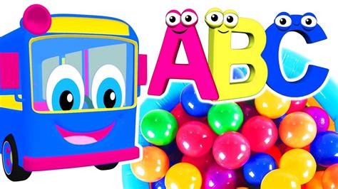 Colors Of The Abcs Kids Learn Colours And Alphabet Abc Song Nursery