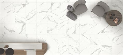 Porcelain Stoneware Wallfloor Tiles With Marble Effect Prestigio By