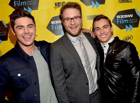 Zac Efron Seth Rogen And Dave Franco From 2014 Sxsw Star Sightings E