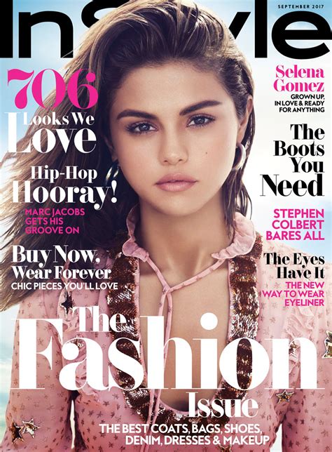 Selena Gomez Covers the September 2017 Issue of InStyle Magazine | Tom