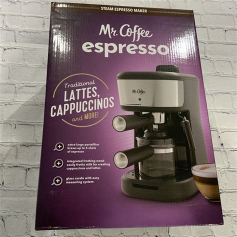Mr Coffee Bvmc Ecm271 Steam Espresso Maker Lattes And Cappuccinos