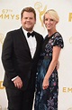James Corden puts on an animated display with his wife Julia at the ...