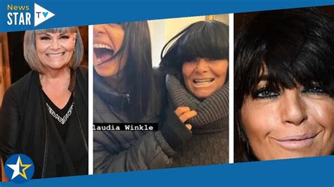 Dawn French Copies Claudia Winklemans Famous Fringe In Lookalike Pic