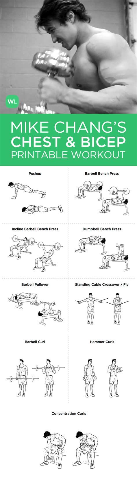 5 Day Gym Workout Steps Image Pdf For Build Muscle Fitness And