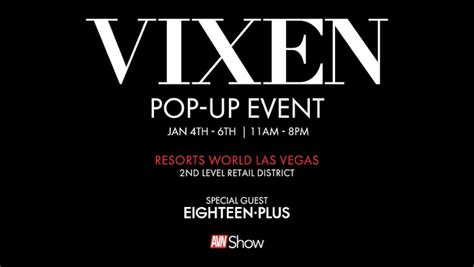 Vixen Media Group And Eighteen Plus Clothing To Host First Pop Up Event