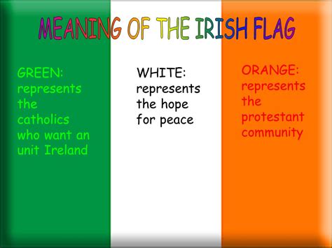 The Irish Flag Learn English In Ireland