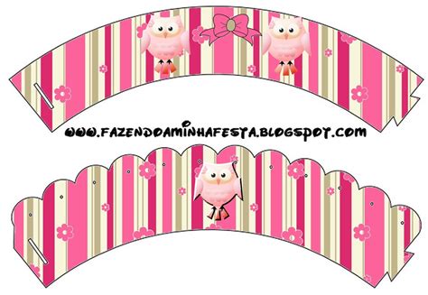 Pink Owls Free Party Printables Oh My Fiesta In English