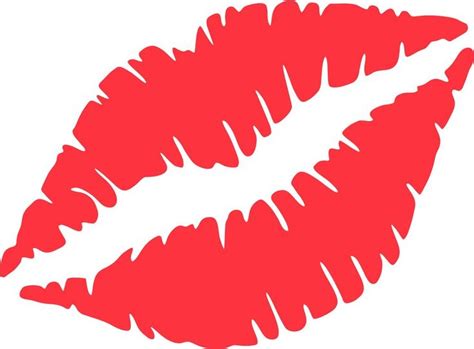 kissable lips vinyl decal lip stencil lip tattoos red lips