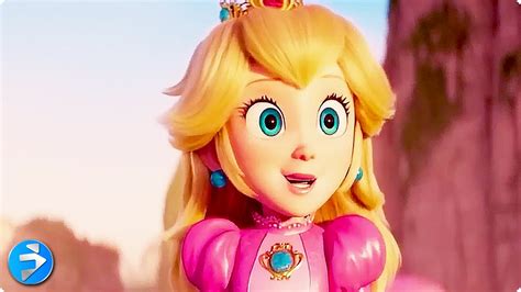 principessa peach salta il percorso di super mario bros il film 2023 clip dal film youtube
