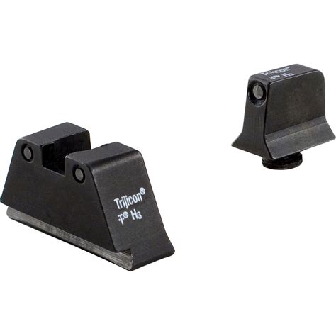Trijicon Glock Suppressor Night Sight Set Gl201 C 600661 Bandh