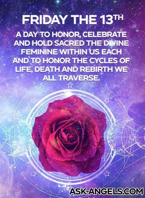 Friday The 13th And Honoring The Divine Feminine Ask
