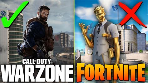 4 Reasons Why Call Of Duty Warzone Is Better Than Fortnite Youtube
