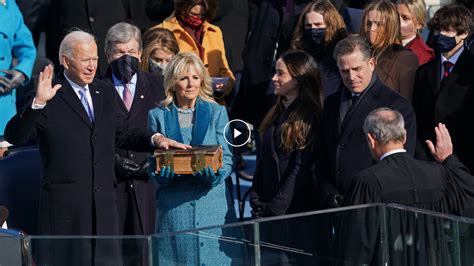 highlights from president biden s inauguration the new york times