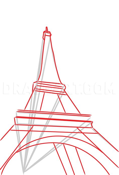 How To Draw The Eiffel Tower By DuskEyes969 Dragoart Com Eiffel