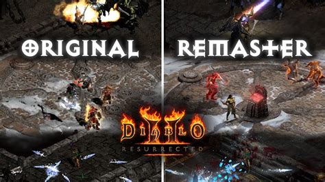 Diablo 2 Resurrected Street Date Trailer Remake Original Vs Remaster