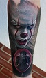 Tattoo Realism | Clown tattoo, Pennywise tattoo, Movie tattoos