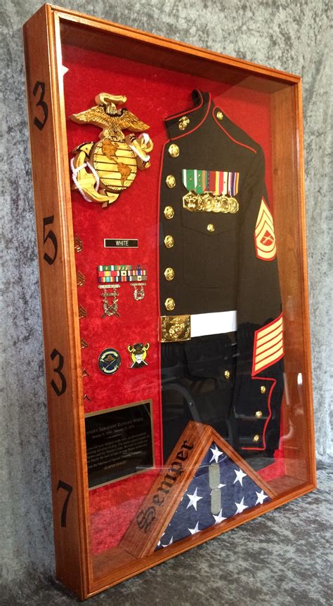 Marine Corps Shadow Box Ideas Pin By Patricia King On Shadow Boxes