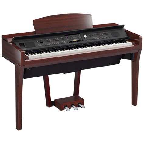 Disc Yamaha Clavinova Cvp609 Digital Piano Polished Mahogany At