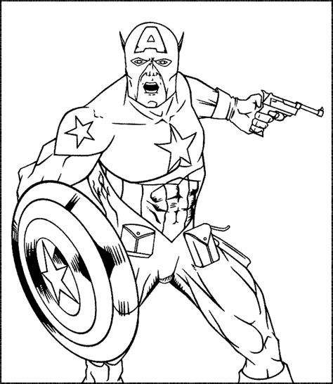 Gambar mewarnai iron man, gambar hulk kartun, cara gambar hulk, mewarnai spiderman, gambar hulk keren, gambar hulk marah, mewarnai batman, . Kumpulan Gambar Captain America Untuk PAUD, TK dan SD/MI ...