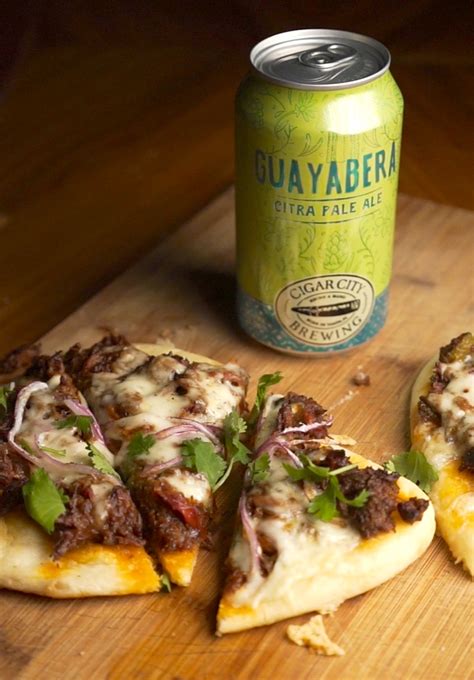 Guayabera Ropa Vieja Flatbread Recipe Canarchy